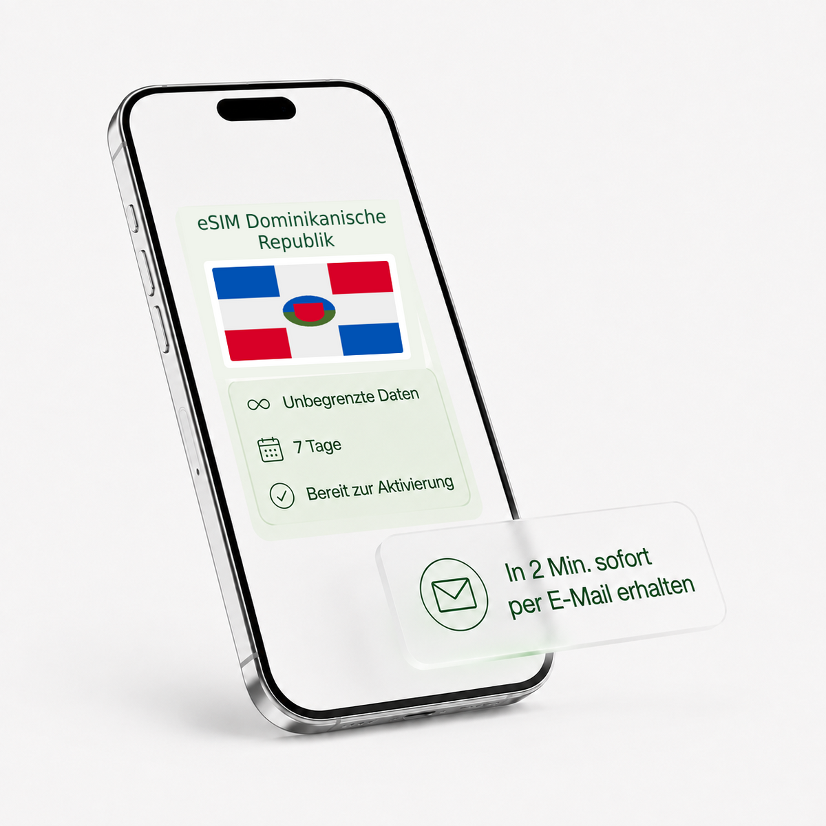 eSIM für die Dominikanische Republik – unbegrenzte Daten, bereit zur Aktivierung