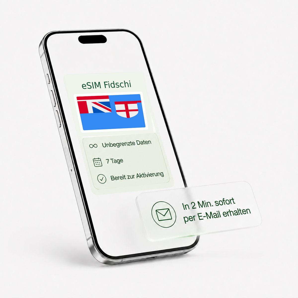 eSIM für Fidschi – unbegrenzte Daten, bereit zur Aktivierung