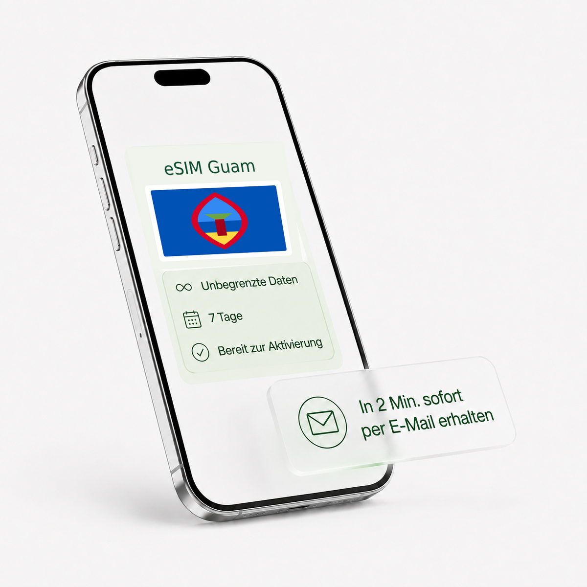 eSIM für Guam – unbegrenzte Daten, bereit zur Aktivierung