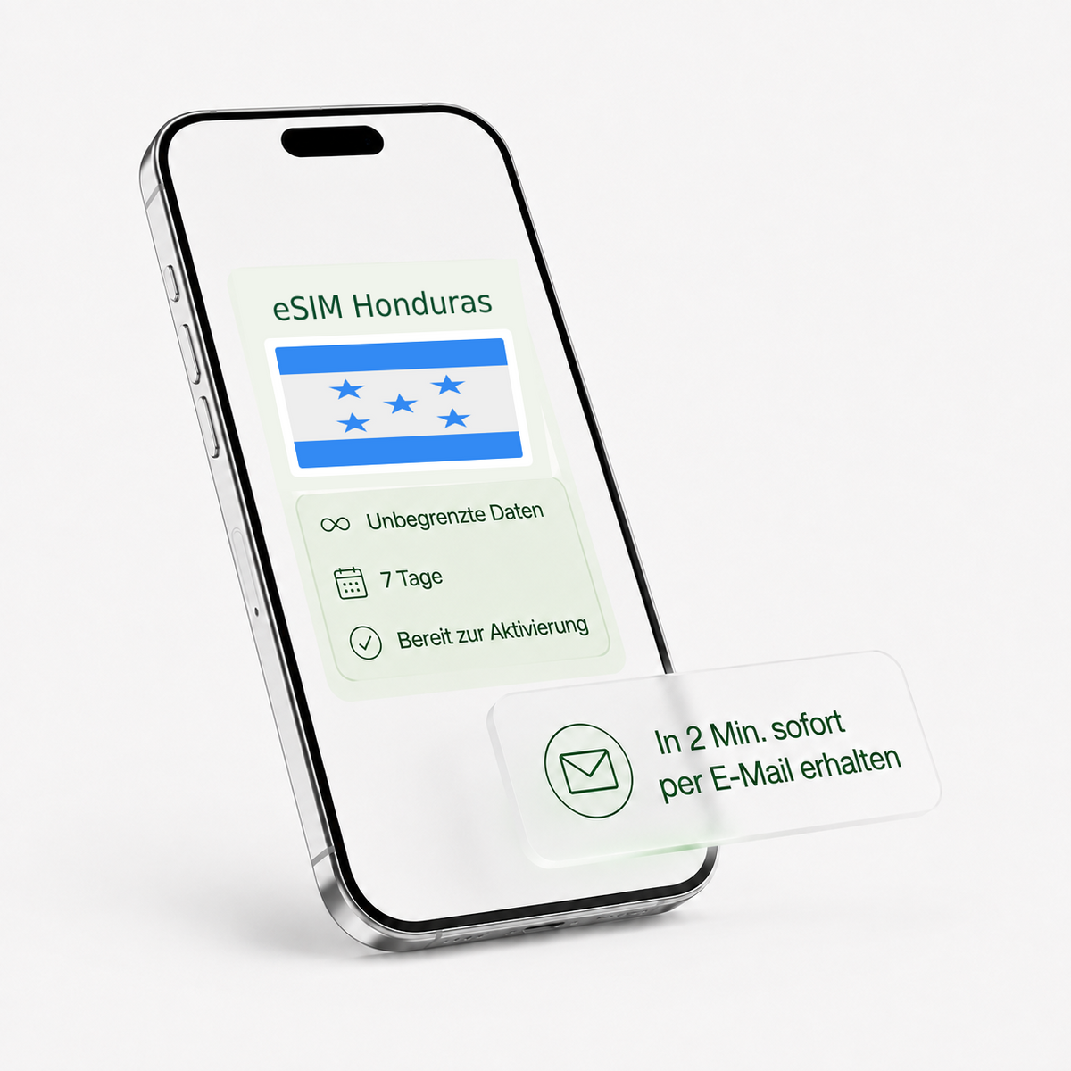 eSIM für Honduras – unbegrenzte Daten, bereit zur Aktivierung