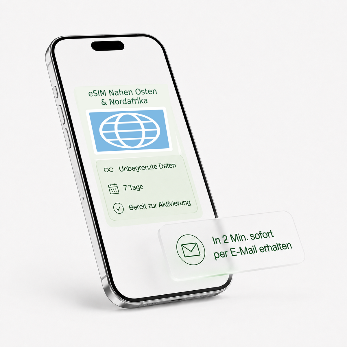 eSIM für den Nahen Osten & Nordafrika – unbegrenzte Daten, bereit zur Aktivierung