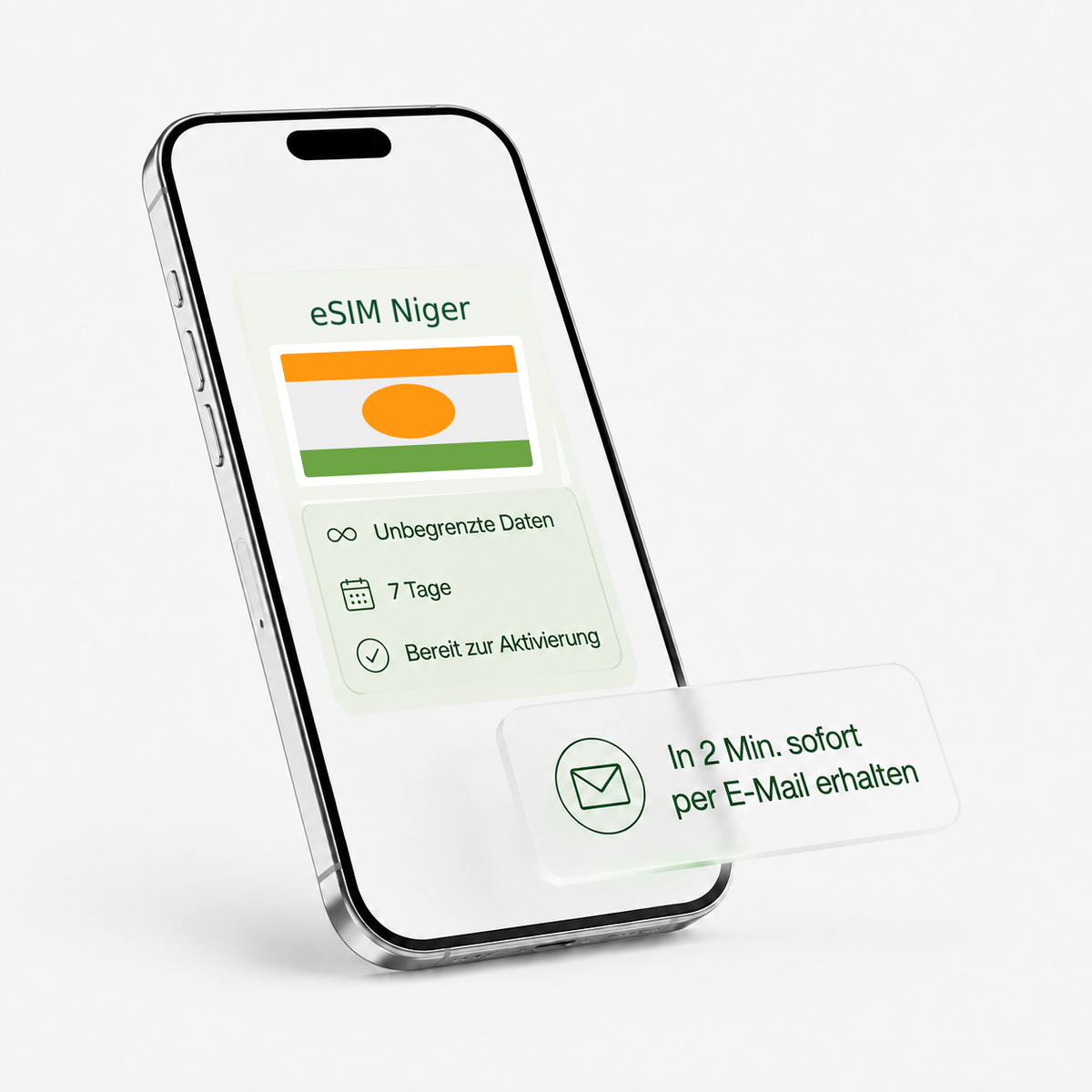 eSIM für Niger – unbegrenzte Daten, bereit zur Aktivierung