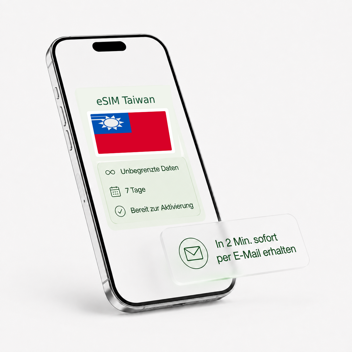 eSIM für Taiwan – unbegrenzte Daten, bereit zur Aktivierung