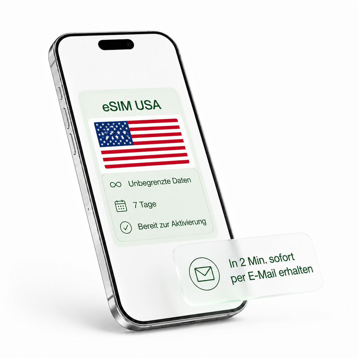 eSIM für die USA – unbegrenzte Daten, bereit zur Aktivierung